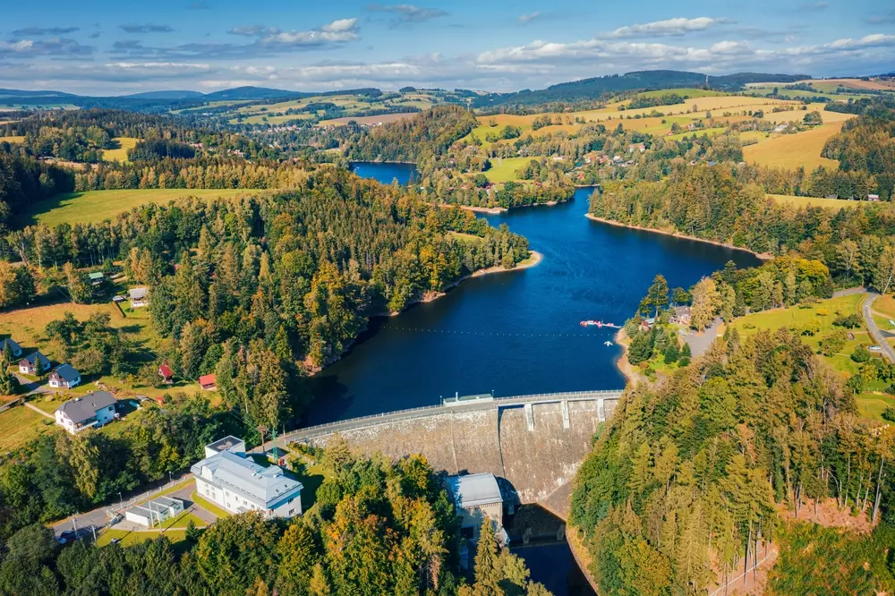 Přehrada Pastviny – koupání a vodní sporty